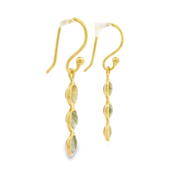 Sunehra 18k Gold Plated Sterling Silver Earrings